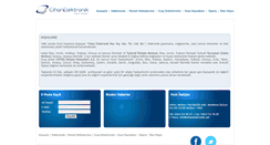 Desktop Screenshot of cihanelektronik.net